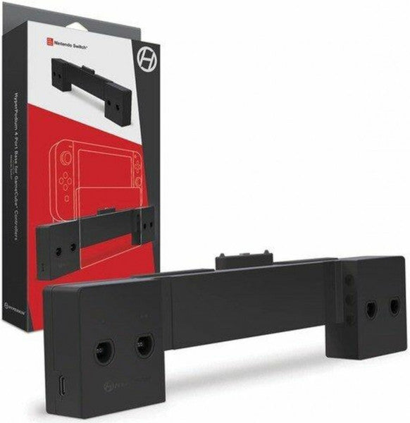 HYPERKIN HYPERPODIUM ADAPTADOR 4 MANDOS GAMECUBE PARA SWITCH HYPERKIN HYPERPODIUM ADAPTADOR 4 MANDOS GAMECUBE PARA SWITCH
